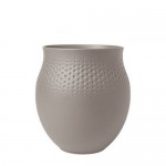 Ваза Perle 18 см Manufacture Collier Taupe Villeroy & Boch